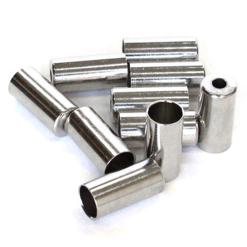 10 Pieces of 5mm Brass Promax Bicycle Brake Housing Ferrules bike365.gr